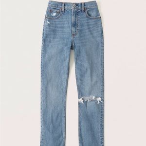The '90s Slim Straight Ultra High Rise Jeans